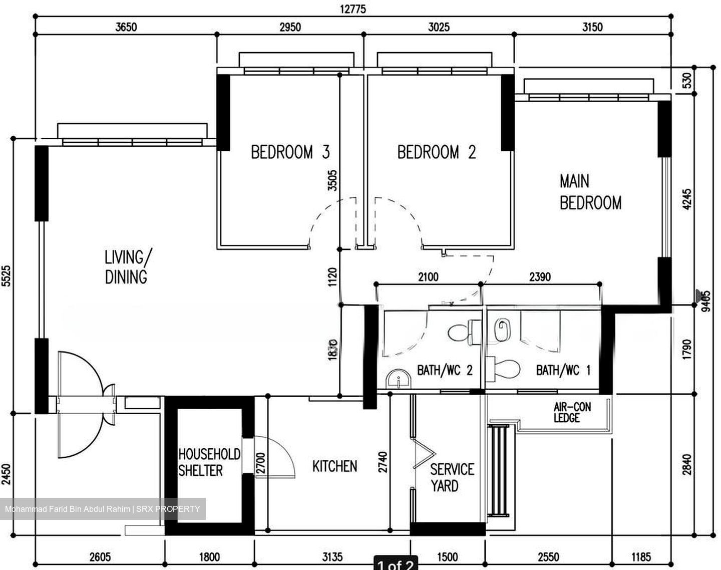 Blk 365C Hougang Meadow (Hougang), HDB 4 Rooms #569144401